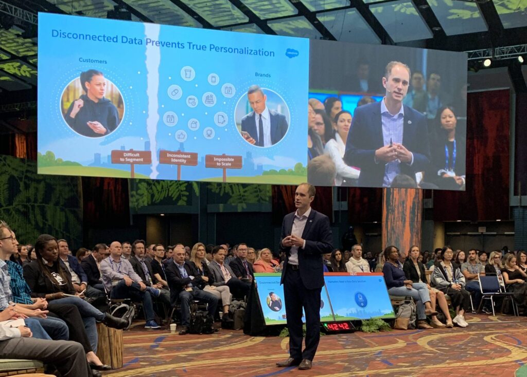 Disconnected Data in Personalization Salesforce Connections 2019. 