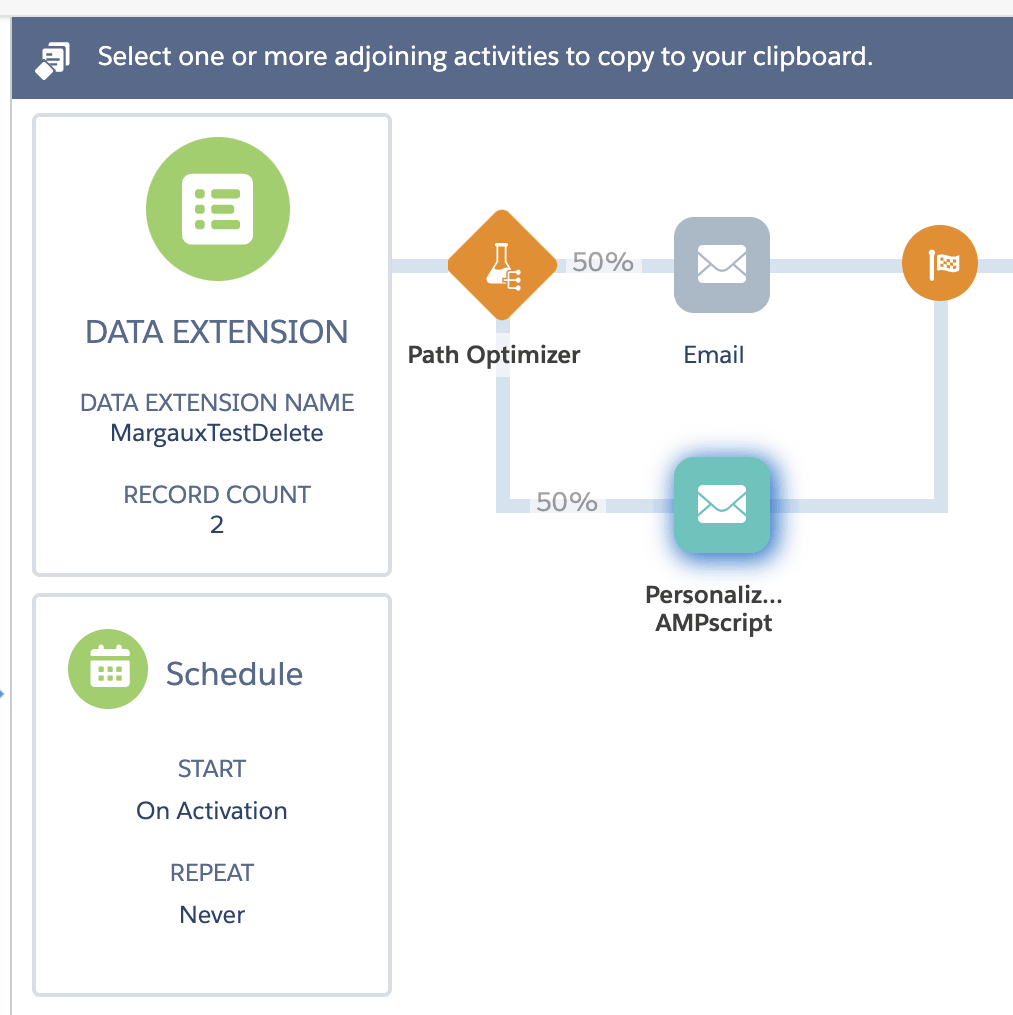 A/B Testing in Marketing Cloud Journey Builder Path Optimizer 