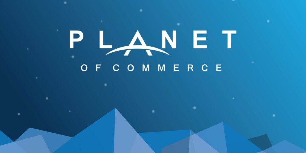 Planet of commerce logo