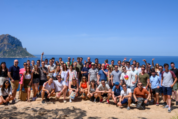 FORWARD 5 years Ibiza teambuilding